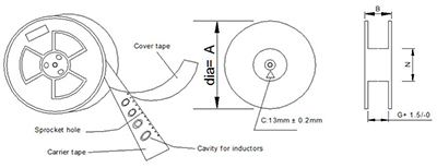 12,3 mm SMD Speicherdrossel